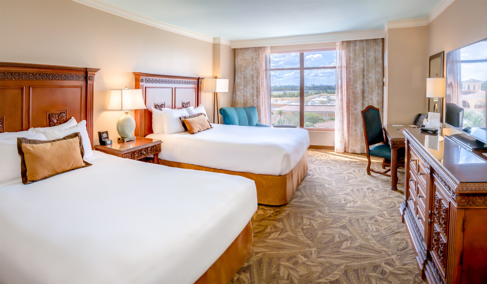 Rosen-Shingle-Creek-Double-Queen-Accommodations